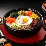 [in stock] Korean Style Stone Pot Bibimbap Stone Pot Korean High Temperature Resistant Ceramic Pot O