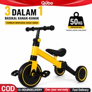Multifunction Kids Tricycle 3-in-1 Children Scooter Balance Bike Ride on Car Non-inflatable 兒童三輪車