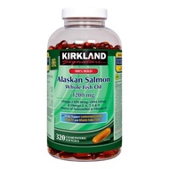 Kirkland Signature – 阿拉斯加野生三文魚魚油丸 1200毫克 320粒 Kirkland Signature – Alaskan Salmon Whole Fish Oil 120