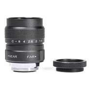 25mm F1.4 CCTV TV カメラレンズ + C-N1 マウントリング、For Nikon 1 J5 S2 J4 V3 AW1 S1 J3 V2 J2 J1 V1 カメラ用