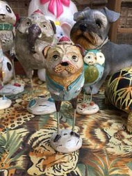 八哥犬擺件