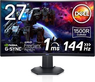 Dell Gaming Curved Monitor 27" S2721HGF (1ms/144Hz/1500R Curved Surface/AMD FreeSync™ Premium/NVIDIA® G-SYNC® Compatible/Full HD/DP,HDMI x2/Height Adjustment)