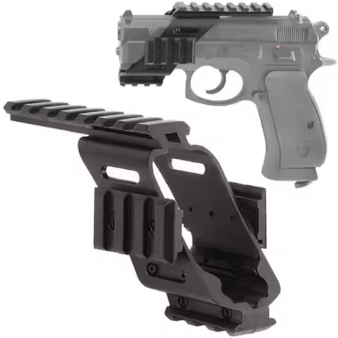 Nylon Tactical Black Pistol Glock Height Rail For G17 G19 G22 G34 G43X Hunting Handgun Men CS