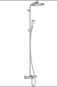 Hansgrohe CromettaS 恆溫雨淋花灑套裝