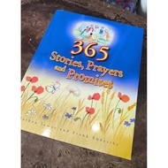365 STORIES, PRAYERSBAND PROMISES / PAPERBACK / CHILDREN'S BOOK AGES 8-12 STORY BOOK / 9x7x0.75 inch