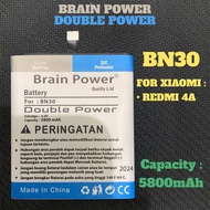 Batre Baterai Brain Power BN30 Redmi 4A Kapasitas 5800mAh BN-30 Double Power