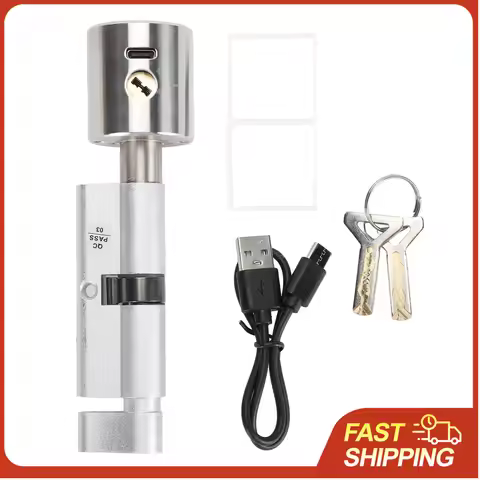 Smart Fingerprint Door Lock 0.5s Fast Recognition Bluetooth APP Control Low Power Consumption for Ho