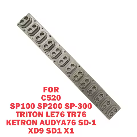 Conductive Rubber Key Contact Conductive Strip For Korg SP100 SP200 SP-300 C520 TRITON LE76 TR76 KET