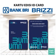 Dijual Emoney Etoll ID CARD BRI BRIZZI Custom Murah Idcard - 2 SISI - EMBOSS GLOSSY Terlaris Tbk