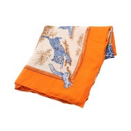 【二手】愛馬仕 HERMES 絲巾 Carre Geant Carre 140 TENDRESSE FELINE 女士真絲 Carre Geant 二手 B