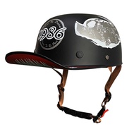 Baseball Cap Helmet Electric Motorcycle Helmet Men Women Summer Scoop Helmet