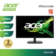 ACER EK221QH 21.5'/1920X1080/1MS/100HZ/VGA/HDMI/VA/3YW(UM.WE1SM.H01)