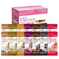 Nutri D-Day Diet Happy Mix Shake Set 350g 1 Set 7 Flavors Meal Replacement Protein Shake Weight Mana