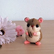 數碼 (PDF) 倉鼠鉤針圖案