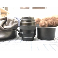Canon 85mm USM Lens (new 99%) + Filter Marumi Japan + Cap + Hood Zin - Japanese Portable Product