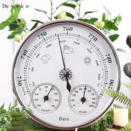 Devoko 3-in-1 Barometer And Thermometer. Precise Weather Barometer. Mechanical Weather Station.