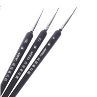 Size 0/ 00/ 000 Artist Fine Paint Brush for Details/ Acrylic / Oil/ Watercolor / Poster Color / Gauc