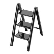 JIJI.SG GALAXY  Step Ladder, Black - 3 Steps
