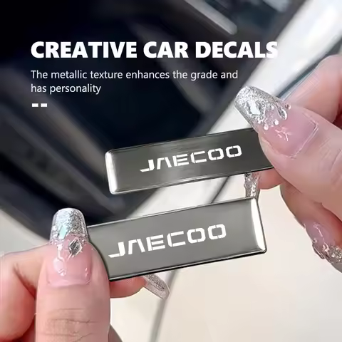 Car Body MetalUniversal Emblem Auto Decals Accessories For JAECOO J7 J8 PHEV Omoda C9