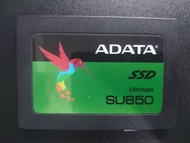 威剛 SU650 480g 2.5吋 SSD 固態硬碟 二手