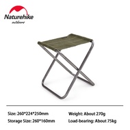 Naturehike Lightweight Outdoor Camping Chair Aluminium Folding Fishing Stool Collapsible Camping Sea