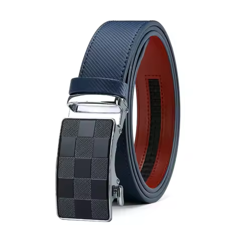 Mens Belts Metal Automatic Buckle Famous Brand Belt Men Quality Genuine Luxury Leather Belt for Men 