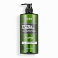 KUNDAL Tea Tree & Macadamia Deep Cleansing Shampoo 1058ml[Baby Powder]