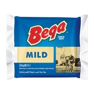Bega Mild Natural Cheddar Cheese Block 250G