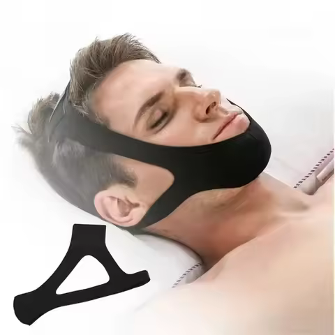 1/2/3/4/5/6pcs Anti-Snoring Band Open Mouth Breathing Corrective Anti-Snoring Chin Rest Sleep Open M