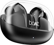 boAt Airdopes 311 Pro, 50HRS Battery, Fast Charge, Dual Mics ENx Tech, Transparent LID, Low Latency,