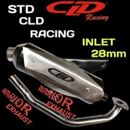 Std racing cld exhaust std racing cld vario 160 Standard racing exhaust cld standard racing exhaust 