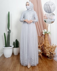Terbaru!!! Gamis Brokat Tile Rompi Tutu Kebaya Brokat - Kebaya Pesta - Kebaya Murah - Galery Sabeena