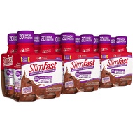 SlimFast Keto Meal Replacement Protein Shake To Drink 20G Protein 325ml 12 Bottles