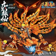【Ready Stock】兼容乐高LEGO NARUTO minifigure kurama naruto lego susanoo demon slayer saitama Toys for Kid