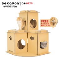 De Carton Cardboard Meow Villa (Vila Kucing)