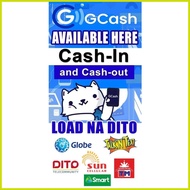 ▽ ✧ ➲ ➩ A4 LAMINATED SIGNAGES Gcash Load Na dito