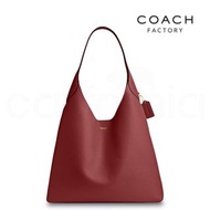 👜Coach Brooklyn 39 Red布魯克林 單肩手袋｜單肩包｜手提包｜Hobo流浪漢包｜酒紅｜紅色｜深紅｜Coach Factory ｜工廠店｜女款包