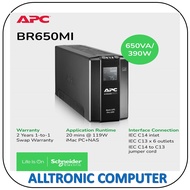 APC BR650MI Back UPS Pro BR 650VA, 390W 6 Outlets, AVR, LCD Interface / 2Yrs Warranty