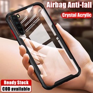 For OnePlus Nord AC2001 AC2003 Slim Crystal Clear Wear-resisting Hard Sturdy PC Case with Four Reinf