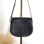 【 VintageShop solo 日本直送中古包專賣店 】Cartier 卡地亞 側背包 黑色 皮革 vintage