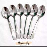 HSO - KOMODO STAINLESS STEEL SPOON AND FORK 30GRAM THICK CONTENTS 6PC | Tablespoon | Dinner fork