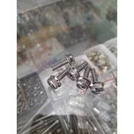 Probolt 2 keys 2 keys m5x20 thread 8 length 2cm stainless steel