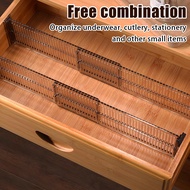 2Pcs Drawer Divider Cabinet Box Divider Organizer Adjustable Multipurpose Drawer Divider Organizer