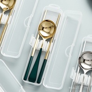 Stainless Steel Student Set Daily Necessities Spoon Folding Knife Fork Spoon Eating Nordic Tableware