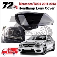 MERCEDES W204 2011-2013 HEADLAMP COVER / HEADLIGHT COVER / HEADLAMP LENS / HEADLIGHT LENS