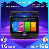 WeBetter TopNavi Android 10inch Touch Screen Car Radio Audio Video Stereo Player For Toyota Land Cru