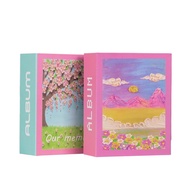 4r Photo Album 200pcs 6R Album Book 100pcs  4x6 6x8 Albumbook for 6 inch 8inch Photos Oil Painting H