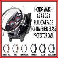 HONOR Watch GS 4 /GS 3 Tempered Glass Case Honor GS4 Full Coverage Protective Case Cover Honor GS 3 