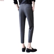 Junqun Pants For Men Summer high-end gurkha pants seluar slack lelaki Drapey feeling korea pant VP06