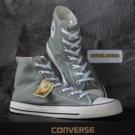 รองเท้าConverse All Star Classic หุ้มข้อ สีเทาอ่อน Size 36-45 รับประกันสินค้าทุกชิ้น